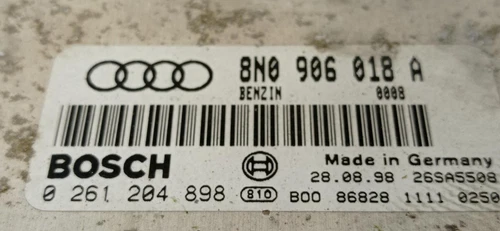 8N0906018A Centralina Motore per AUDI TT COUPE/ROADSTER (8N3/8N9) 1999 118413 - Foto 3 di 4