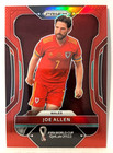 Joe Allen 2022 Prizm Fifa World Cup Qatar Red 258/399 Wales #299