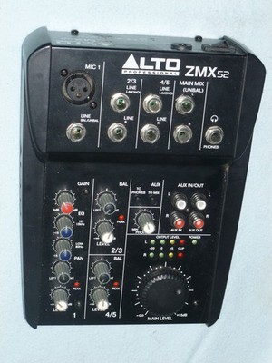 ALTO Professional ZMX862 6-Kanal Analog Mischpult Mixer