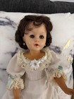 Vintage Fashion Doll Marked 20BAL HH Dark Brown Hair Hazel Sleepy Eyes 20" — photo 1