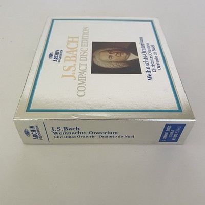 BACH Weihnachts-Oratorium/ Christmas Oratorio 1984 CD Box Set