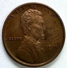 1914 Lincoln Wheat Penny, Uncertified, NR