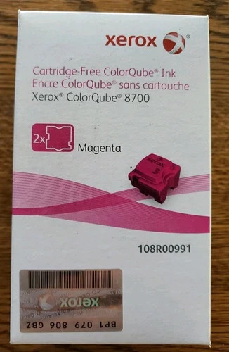 Xerox ColorQube 8700 Ink Magenta 108R00991 OEM 2×Box Genuine Cartridges 