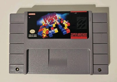 Tetris 2 (SNES, 1994) Super Nintendo; Cartridge Only, Tested, Authentic 