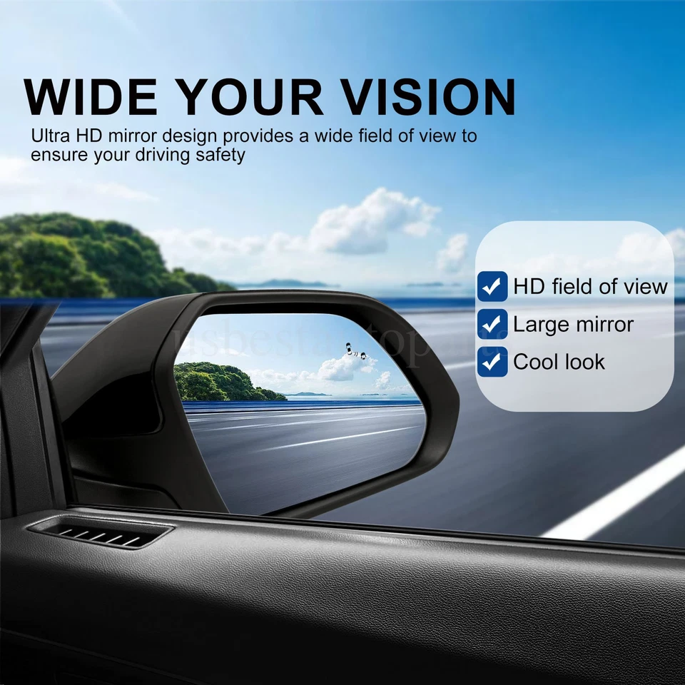 Par Para 2015 2016 2017 Hyundai Sonata Espelho Retrovisor Potência Aquecida Esquerda e Direita - Imagem 2 de 4