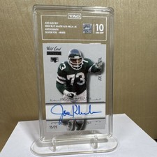 Panini Prime Signatures Joe Klecko Auto Silver Foil #97/25 Jets TAG 10