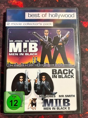 Will Smith DVD Paket   Men in Black 1 & 2 + Hancock   3 Filme