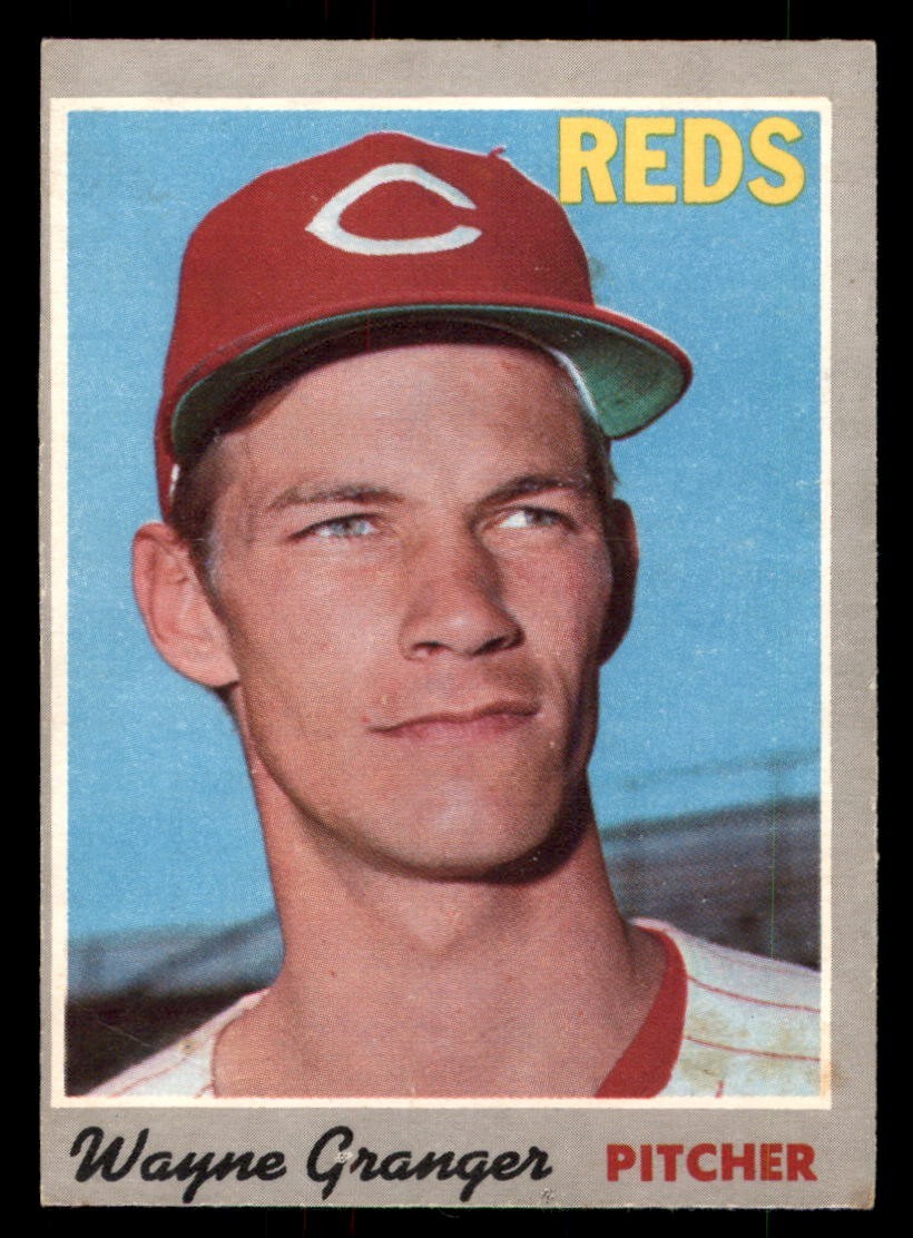 1970 O-Pee-Chee - Wayne Granger #73 PR (Paper Loss)