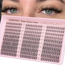 Lash Clusters Wispy 9-14Mm Eyelash Clusters Natural DIY Cluster Eyelash Extensio