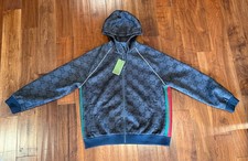 Gucci Jumbo GG Zip Men's Jacket Web Dark Grey 771619-XJF52-1155 XL