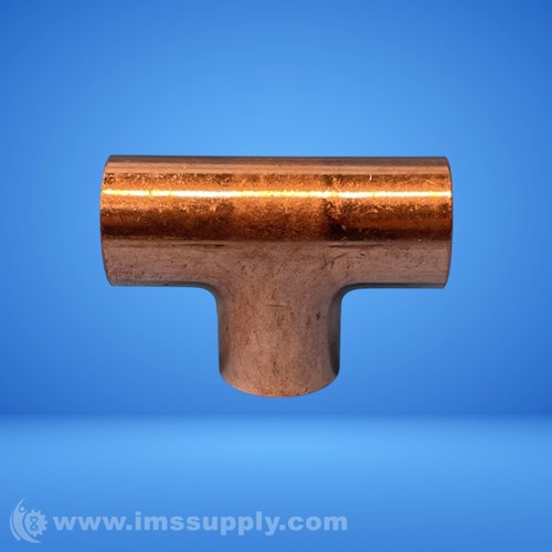 Mueller 3 inch x 1 inch x 2 inch Copper Tee Fitting FNIP