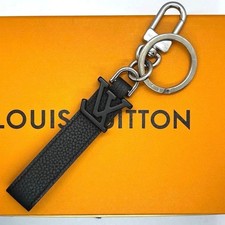 Louis Vuitton Dragonne Aerogram Keychain LV Motif M01194
