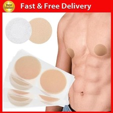 Large Nipple Covers for Men, 100 Pieces Disposable Anti-Chafing No-Show Nipple G