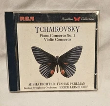 TCHAIKOVSKY Piano Concerto No. 1  Violin Concerto Unused CD