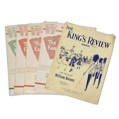 The Good 'n Easy Series Vintage Sheet Music Collection 5 Piece Lot