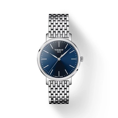 Tissot Everytime 34mm Blue Dial Stainless Steel watch T1432101104100