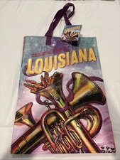 Trader Joe's Reusable Shopping Tote Bag Louisiana NWT