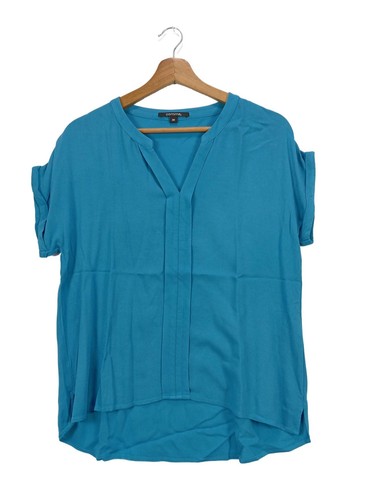 Robe Esprit Manches Courtes Bleue Taille 40 - Décontracté, Coupe Ample, été