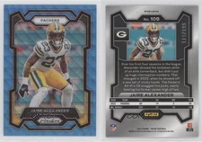 2023 Panini Prizm Blue Wave Prizm /199 Jaire Alexander #109