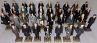 SET OF 37 1960’s Marx United States Presidents Figures 2.75” WITH NIXON US50