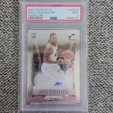 2023 Brice Sensabaugh PANINI PRIZM DECA RC ROOKIE AUTO AUTOGRAPH PSA 9