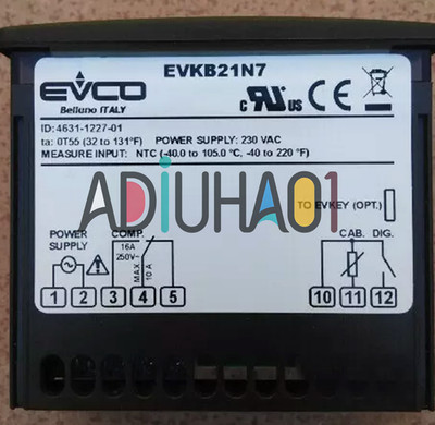 1PCS NEW EVCO EVKB21N7 Temperature Controller