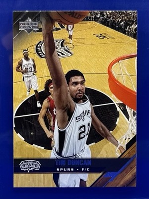 2005-06 Upper Deck #167 Tim Duncan San Antonio Spurs  MVP HOF Wake Forest