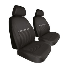 Broadcast Polyester Front Car Seat Cover 2-Pack, Model 211659, Fits Most
