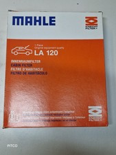 MAHLE LA 120 Cabin Filter / Pollen Filter - Original Equipment Quality