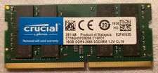 Crucial 16GB DDR4-2666 SODIMM - CT16G4SFD8266