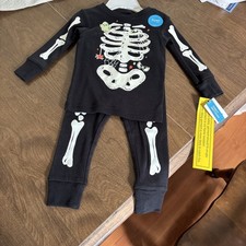 Carter  s Skeleton Glow In The Dark Pajamas