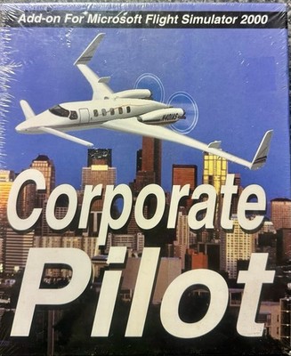 Corporate Pilot - Add-On für Microsoft Flight Simulator 2000 (PC-CD Rom) Sealed