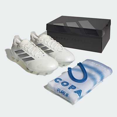 ID9040 adidas Copa Pure 3 Elite FG Cloud White Silver Metallic