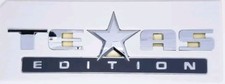 1pc Texas Edition Emblem Chevy Silverado Gmc Sierra Truck Universal Decal.