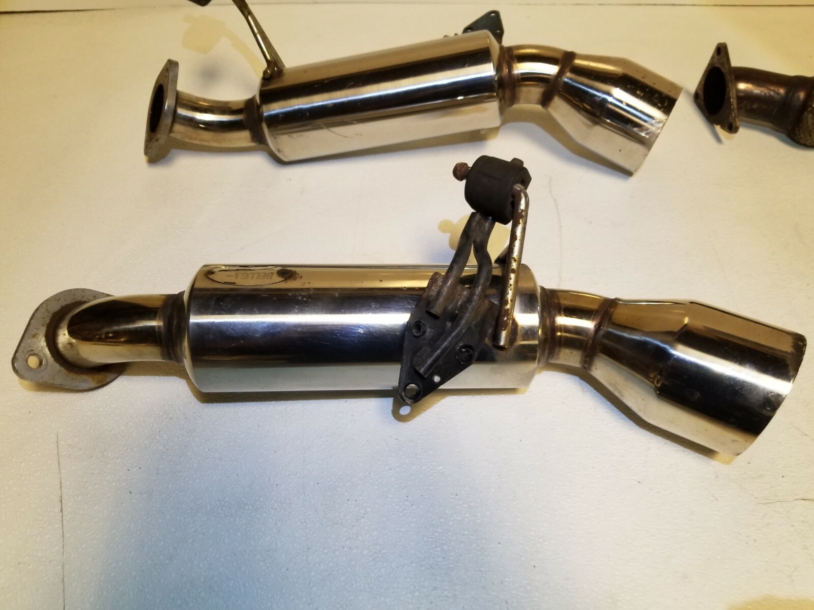 10 11 12 13 INFINITI G37 COUPE RESONATOR & REAR EXHAUST SYSTEM BELUGA