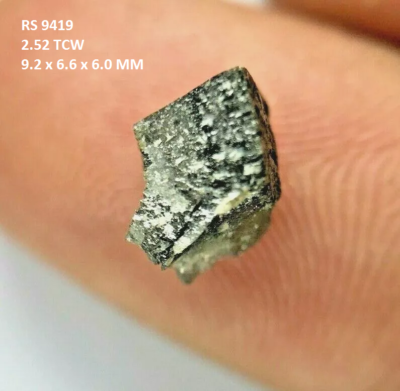 EARTHMINE RAW DIAMOND 2.52TCW GRAY SPARKLING NATURAL POLYGONAL