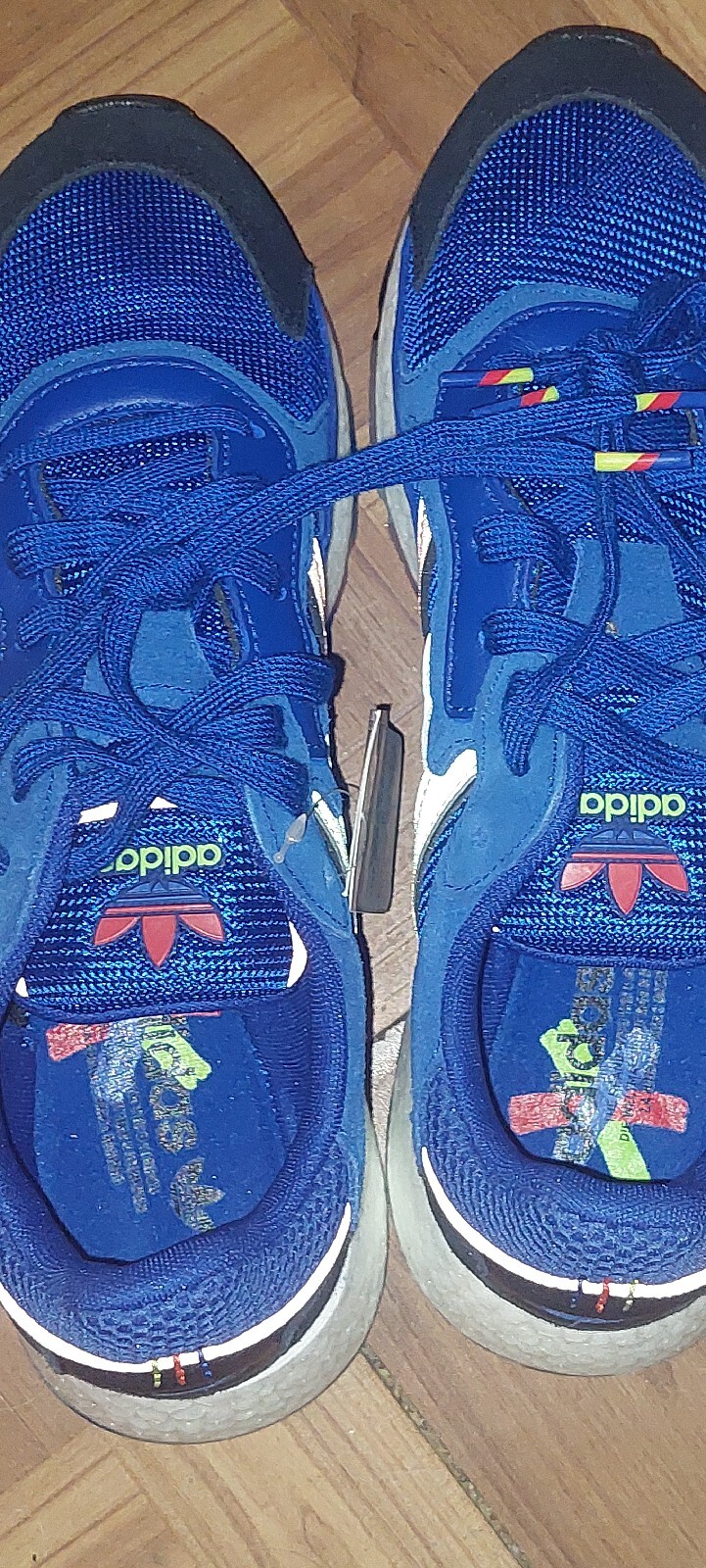 Adidas Originals Tresc Run BOOST EE5685 Men's Running Shoes blue  100% AUTHENTIC