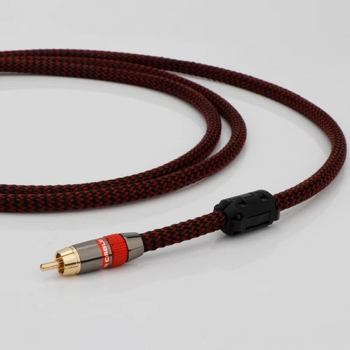HIFI Y Adapter Subwoofer RCA Male to RCA 2 Male Plug Cable Hifi RCA Audio Cable - Picture 10 of 16