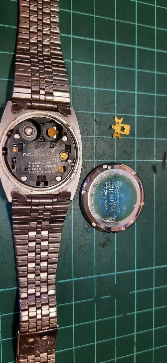 Rare Vintage (1980) Ricoh Riquartz (812004) Spare Parts Repair | eBay