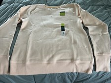 Tek Gear Ultrasoft Fleece Women's size Medium Sweatshirt NIB Color: Peach Yogurt