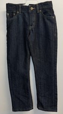 Levi's 511 Slim Fit Jeans Boys' Size 7 Regular Navy Adjustable Waist Pants Logo