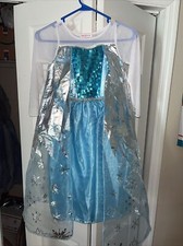 Frozen Dress Size Says 140