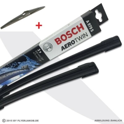 BOSCH TWIN 608 VORNE + Heckwischer H309 passend für TOYOTA LAND CRUISER