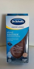 Dr. Scholl's 8-14 Men Comfort  Energy Ultrasoft Leather Massaging Gel Insoles