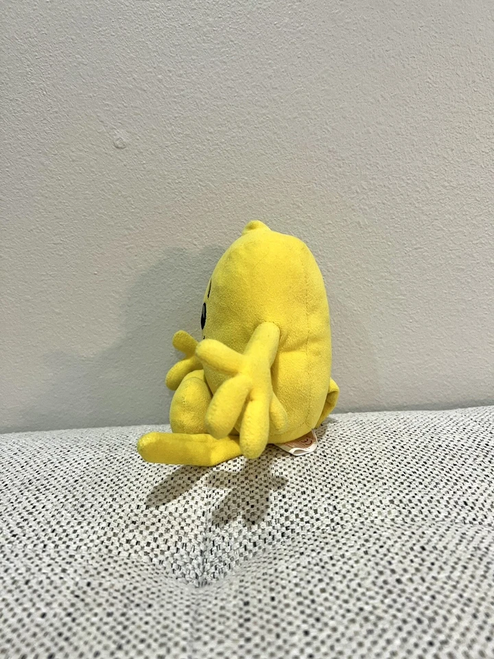 Ty Wubbzy gorro bebé 7” peluche (nick jr wow wubbzy) juguete raro peluche amarillo Foto 4 de 4