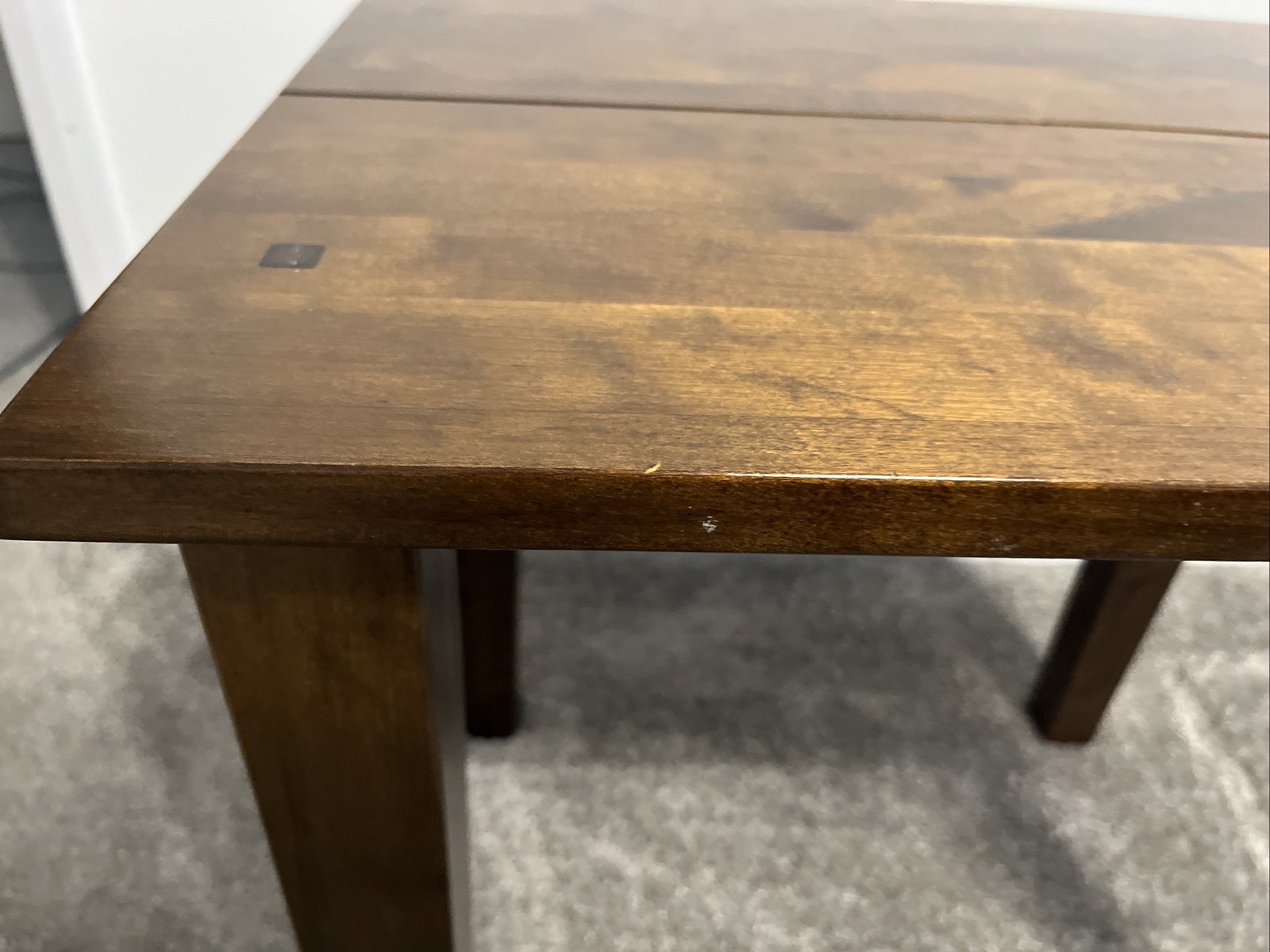 LAURA ASHLEY GARRAT SIDE TABLE X 1 (FROM NEST OF 2 TABLES) DARK