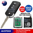 <!--F#f_0-->Fits For Mazda 2 3 6 Complete Remote Car Key 433MHz ID63 80Bit Chip 3 Buttons AU<!--F/-->