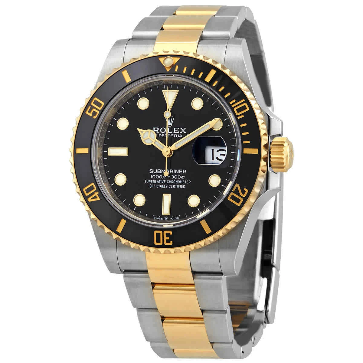Rolex Submariner Stainless Steel and 18K Yellow Gold Men s Watch