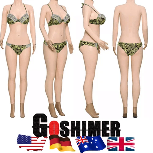 Costume complet visage travesti silicone formes mammaires combinaison complète - Bild 20 von 28