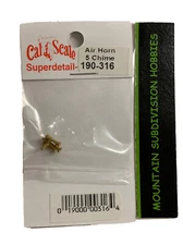 New  Cal-Scale 316 HO Nathan MS Air Horn 5-Chime ~ Brass casting | $5 Offer